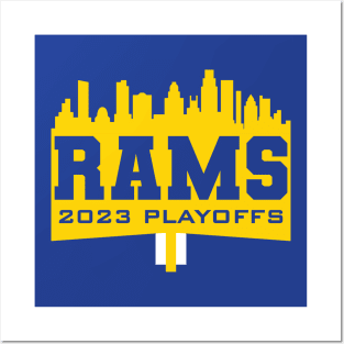 Rams 2023 Playoffs Posters and Art